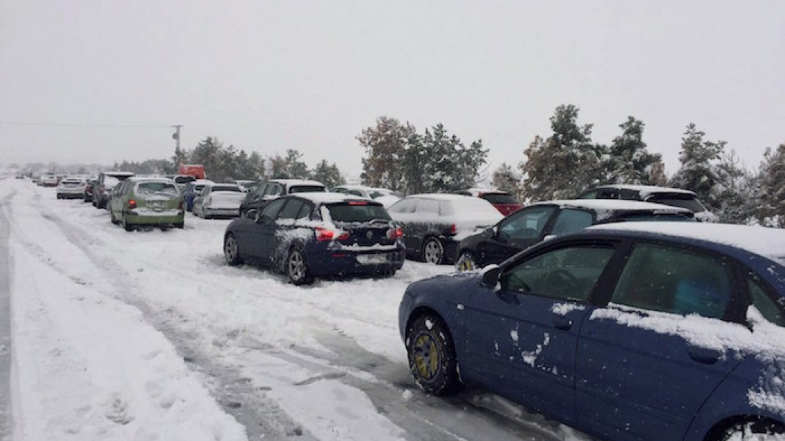 Gran nevada azota España