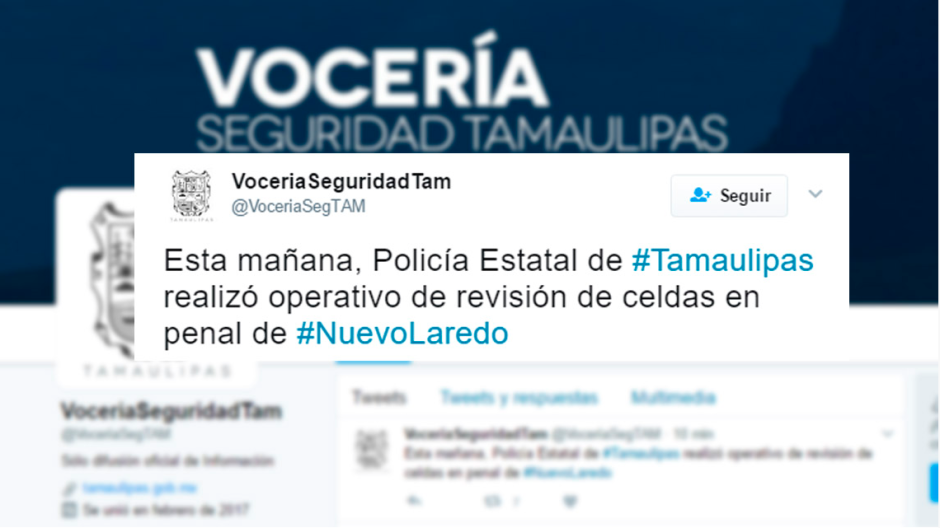 Realizan revisión a penal de Nuevo Laredo