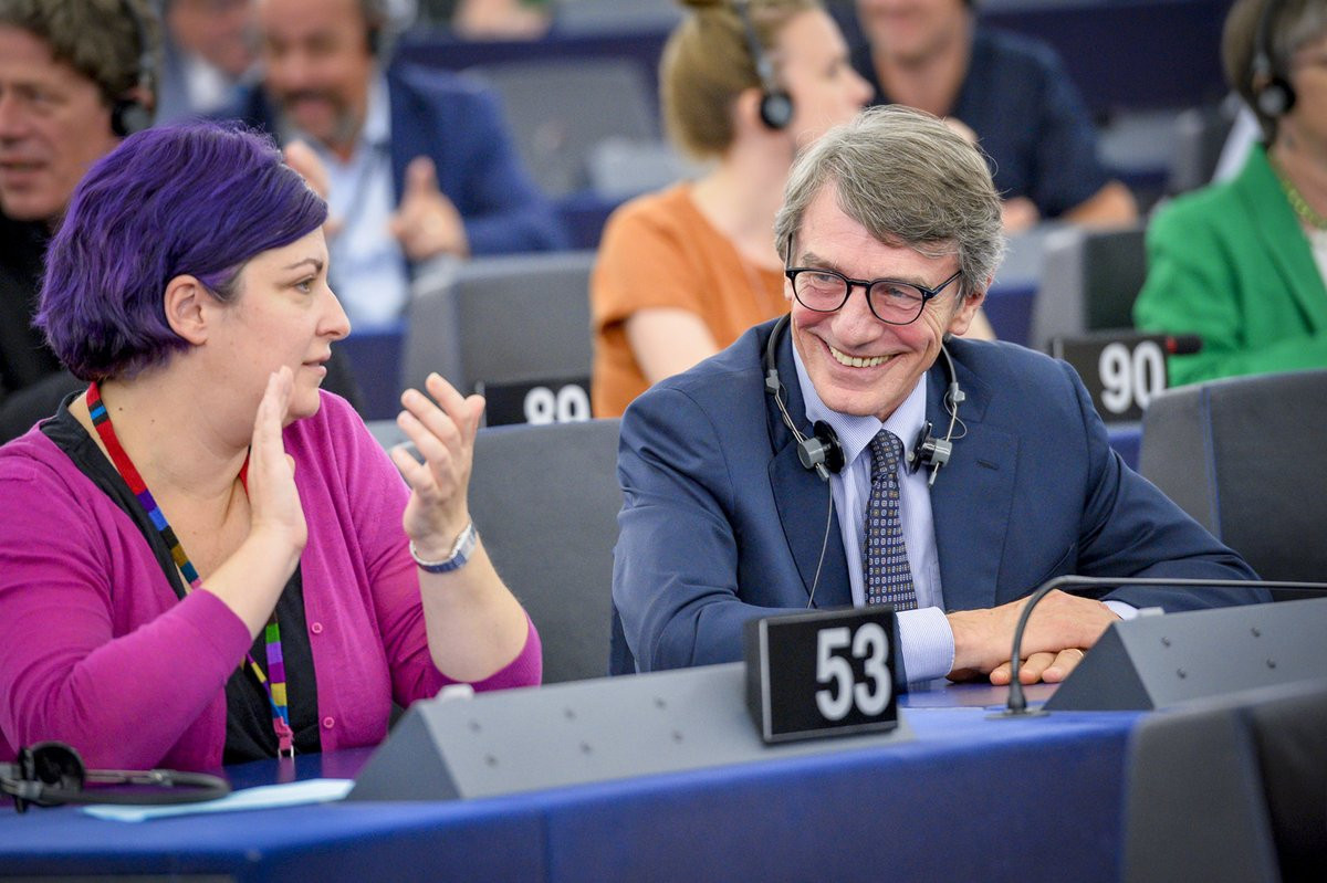 David Sassoli elegido nuevo presidente del Parlamento Europeo