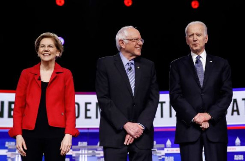 Bernie Sanders manifiesta  su apoyo a Joe Biden 