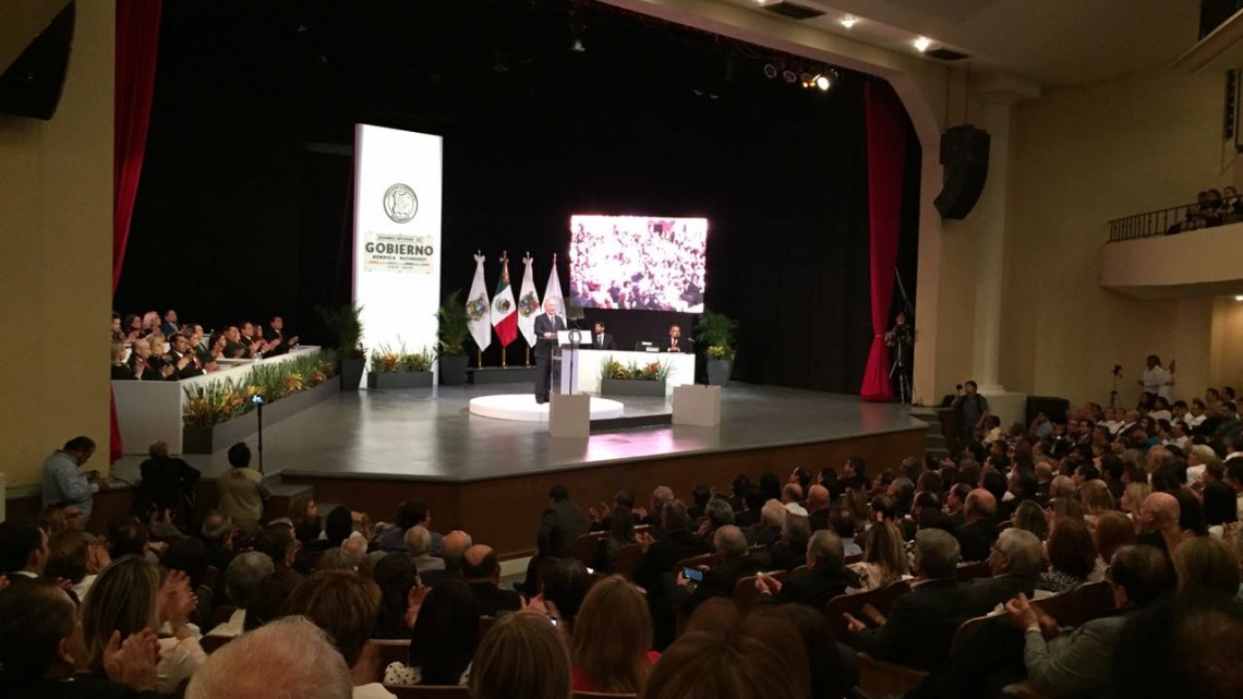 Ofrece Chuchín su segundo informe de gobierno