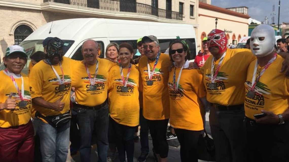 Realizan carrera "Por la Amistad Entre las Naciones Unidos y de Pie"