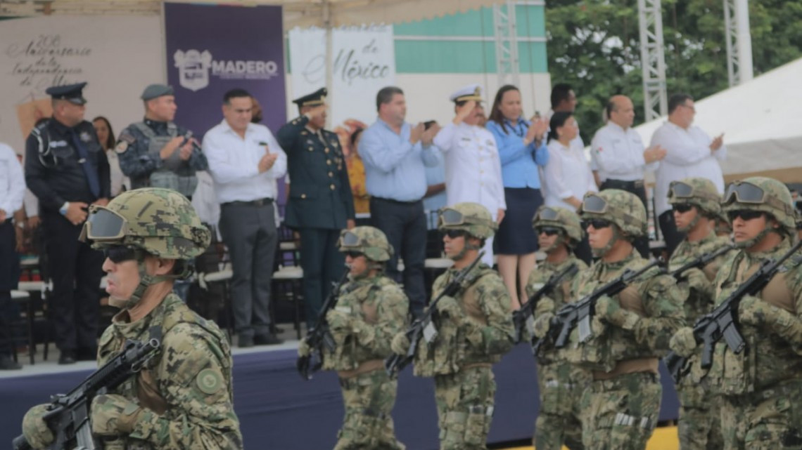 Convoca a familias el desfile Cívico-Militar del 208 Aniversario de la Independencia