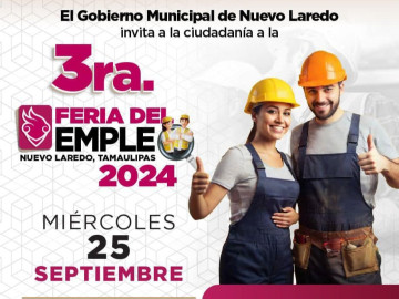 Invita Gobierno Municipal a tercer feria del empleo