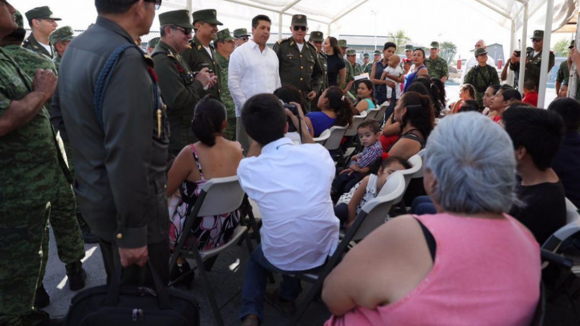 Reconoce Gobernador apoyo de Fuerzas Armadas a Tamaulipas