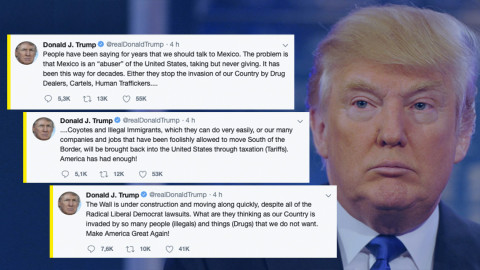 Donald Trump arremete otra vez contra México