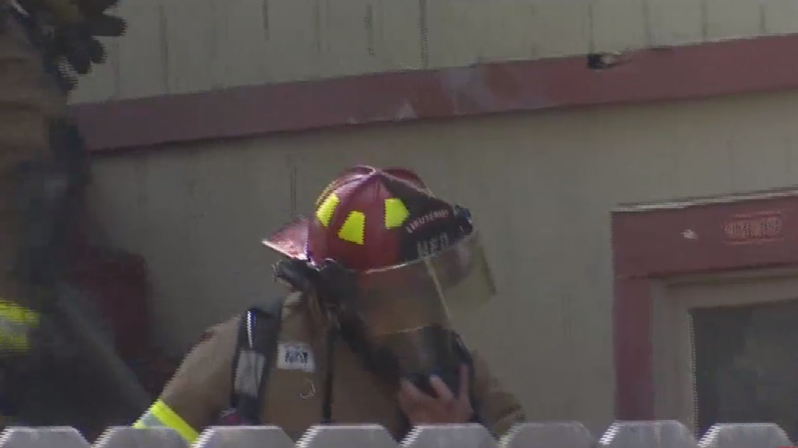 Un voraz incendio se desató en una vivienda en Harlingen