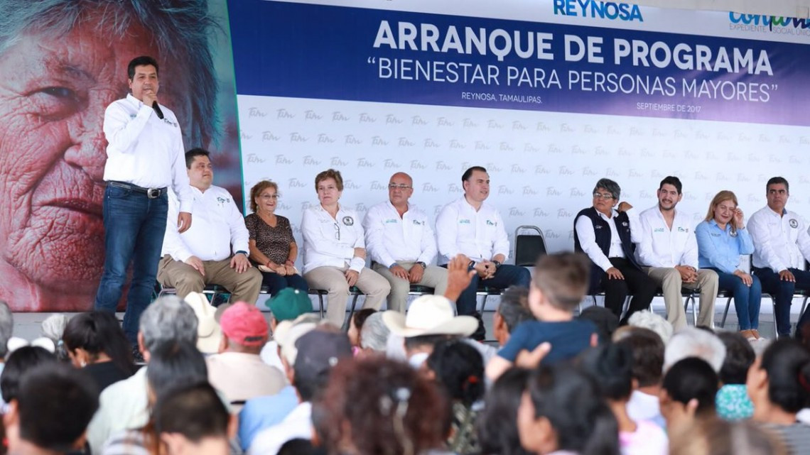 Entrega CDV apoyos del programa “Bienestar para Personas Mayores”