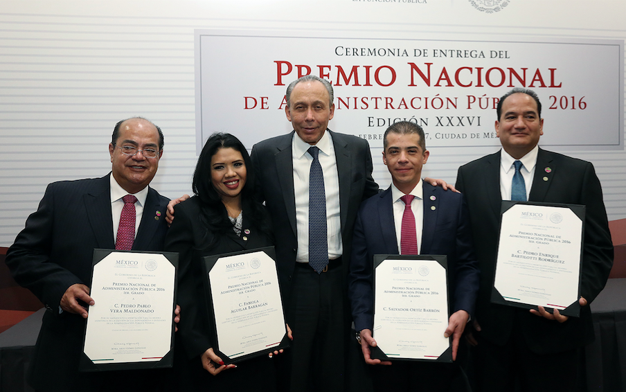 Obtiene ISSSTE Premio Nacional de Adminsitración Pública