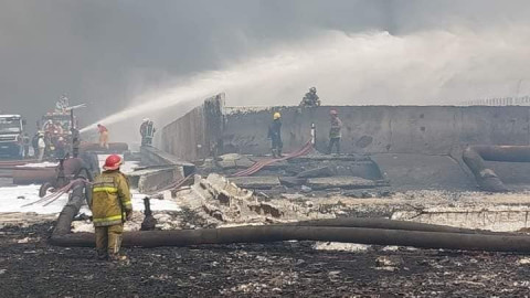 Cuba controla fuego en contenedor de petróleo
