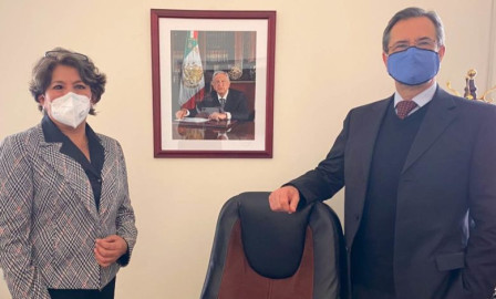 Delfina Gómez asume de manera formal como titular de la SEP