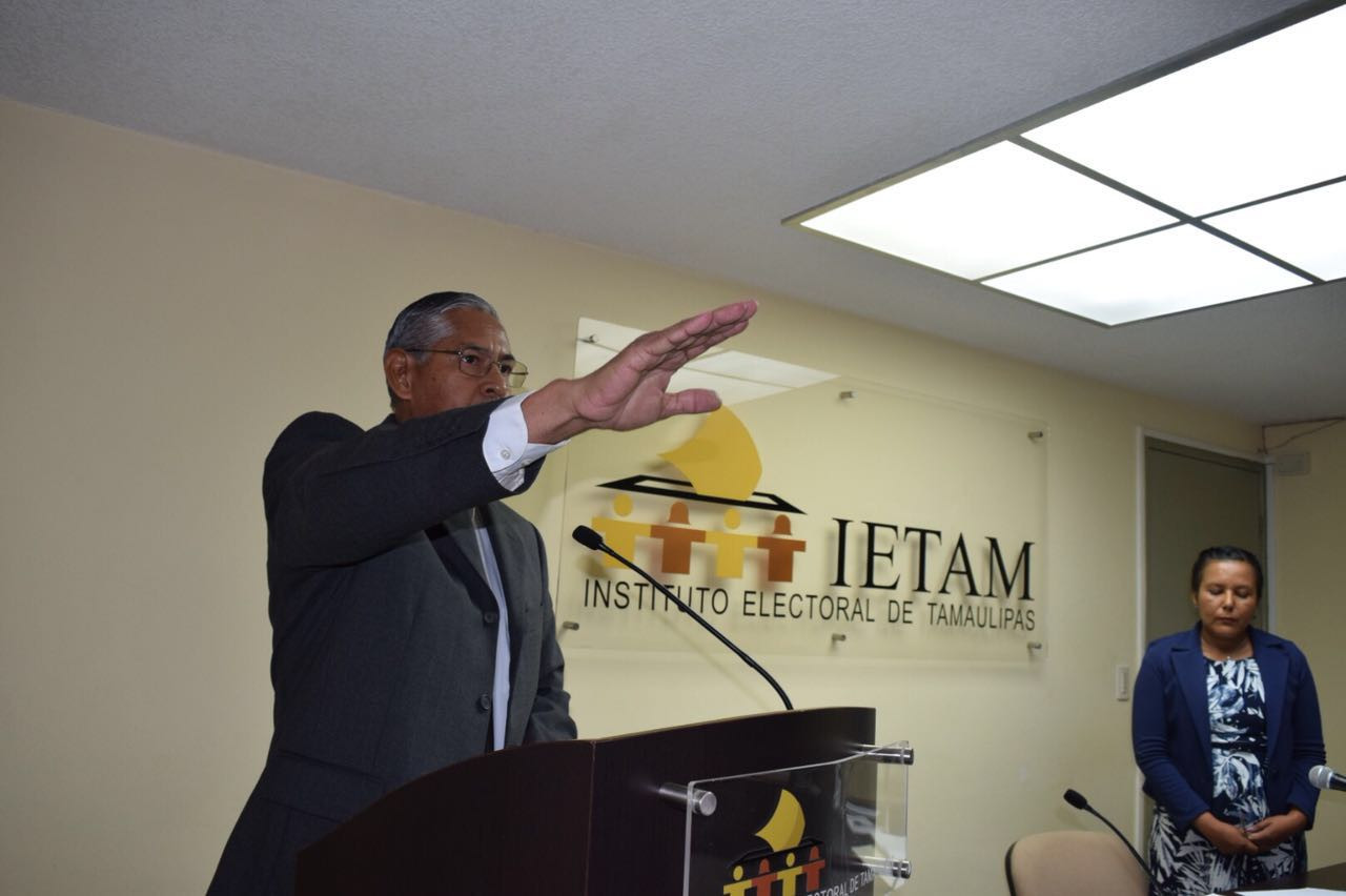 Toma protesta nuevo presidente del IETAM