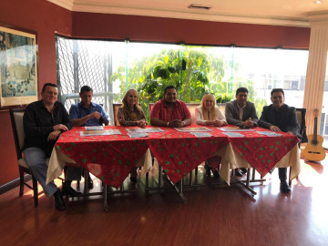 Caravana de artistas internacionales llega a Reynosa