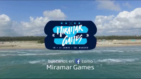 Playa Miramar próxima sede de los "Miramar Games"