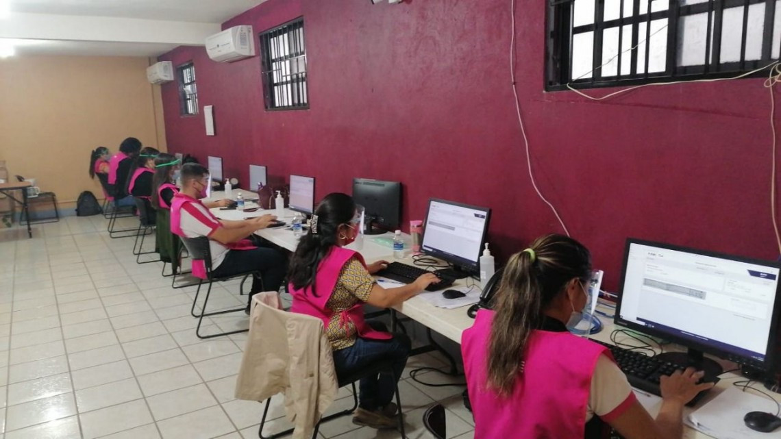 Realizan simulacros del PREP en Tamaulipas