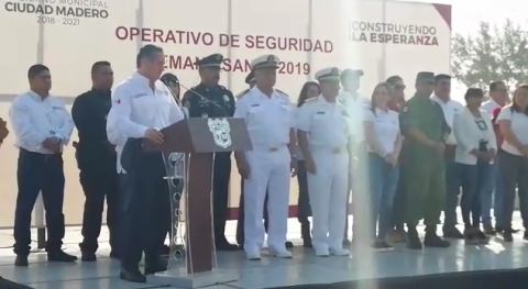Arranca Operativo de Seguridad Semana Santa 2019