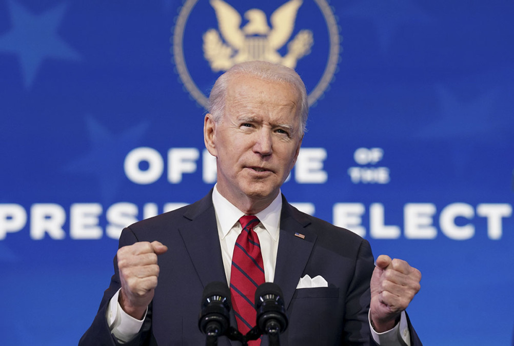  Joe Biden firmará varios decretos desde el día de su investidura
