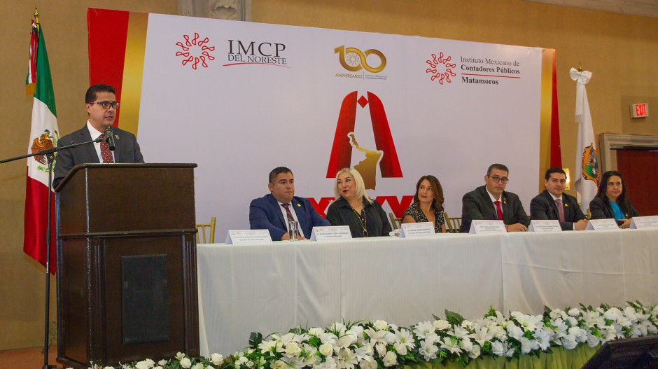 Realizan en Matamoros XXXVI Convención Regional Noreste del Instituto Mexicano de Contadores Públicos