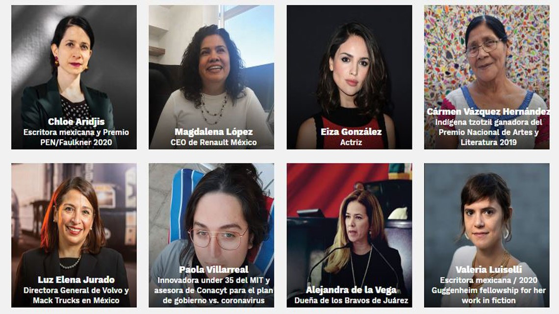 Ellas son las 100 mujeres mexicanas más poderosas del 2020, según la revista Forbes