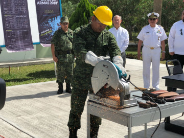 Inicia ejército mexicano canje de armas en Matamoros