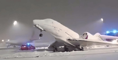 Tormenta de nieve provoca cierre de aeropuerto de Múnich