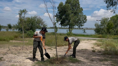 Inician acciones de limpieza y reforestación en la Laguna