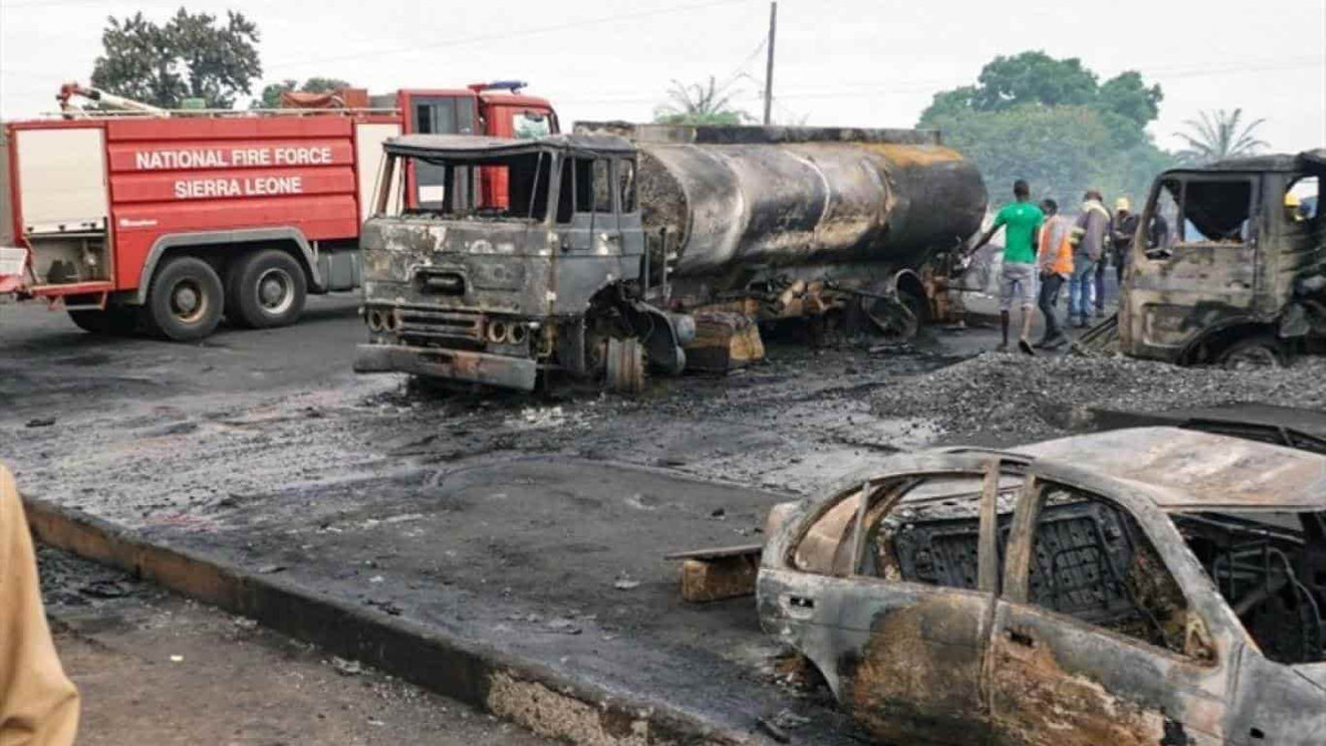 Al menos 92 muertes tras explosión en Sierra Leona
