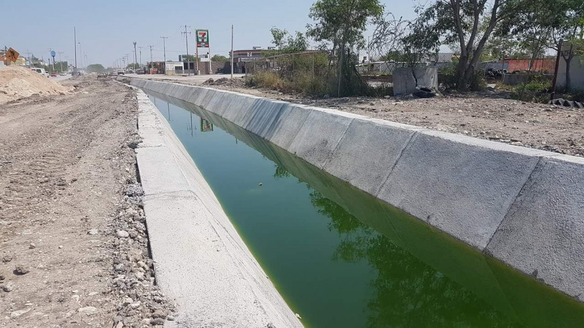 Al 40% construcción del Canal Pluvial Balcones de Alcalá