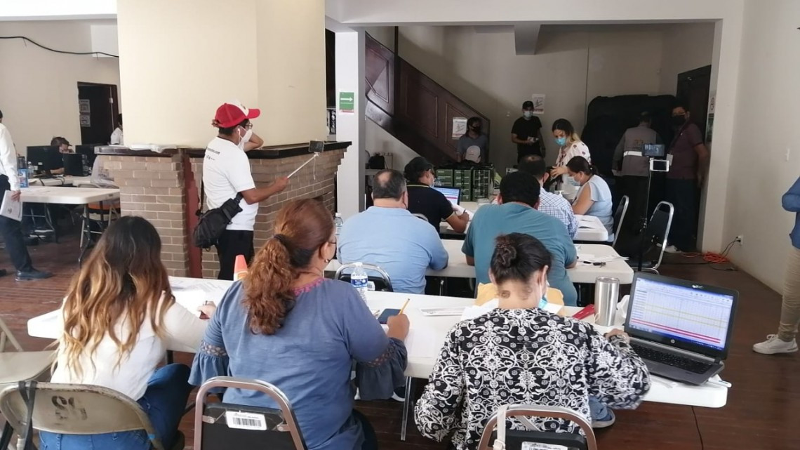 Reinician conteo en Matamoros, viernes o sábado entregarán constancia de mayoría