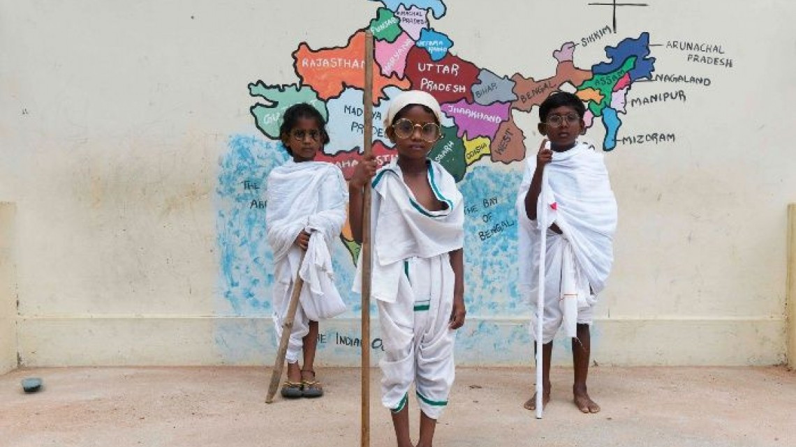  India realiza homenajes por el aniversario del natalicio de Mahatma Gandhi 