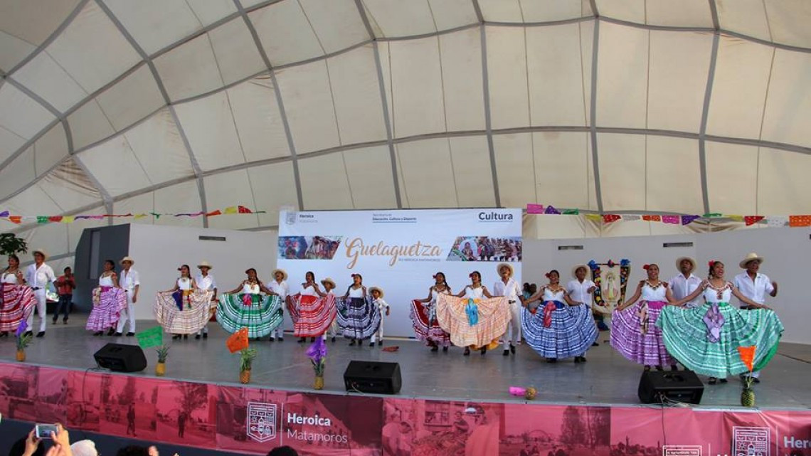 Llevan a cabo "Guelaguetza" en Matamoros