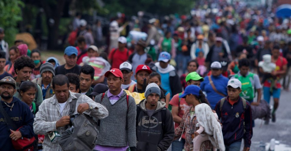 Se forma nueva caravana migrante