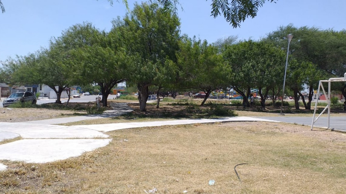 Sanea Municipio escuela pública y área verde