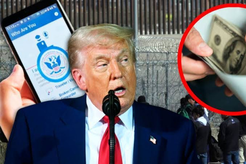 Trump ofrece mil dólares y boleto de avión para que migrantes se autodeporten