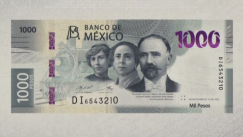 Es presentado el nuevo billete de Mil Pesos