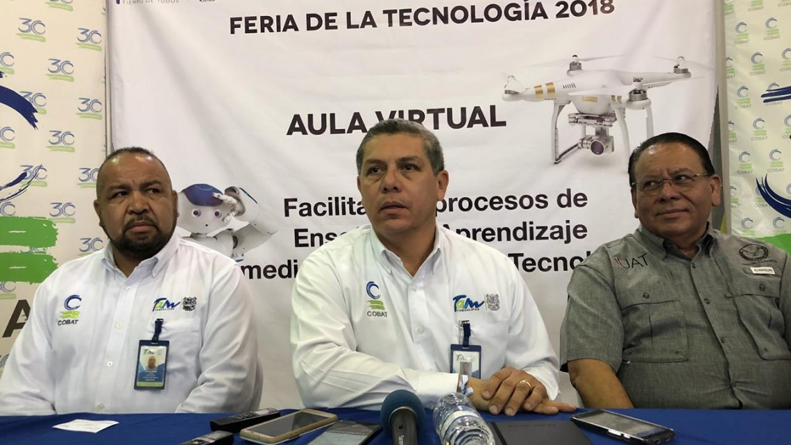 Inauguran la feria de la tecnología 2018 en Matamoros 