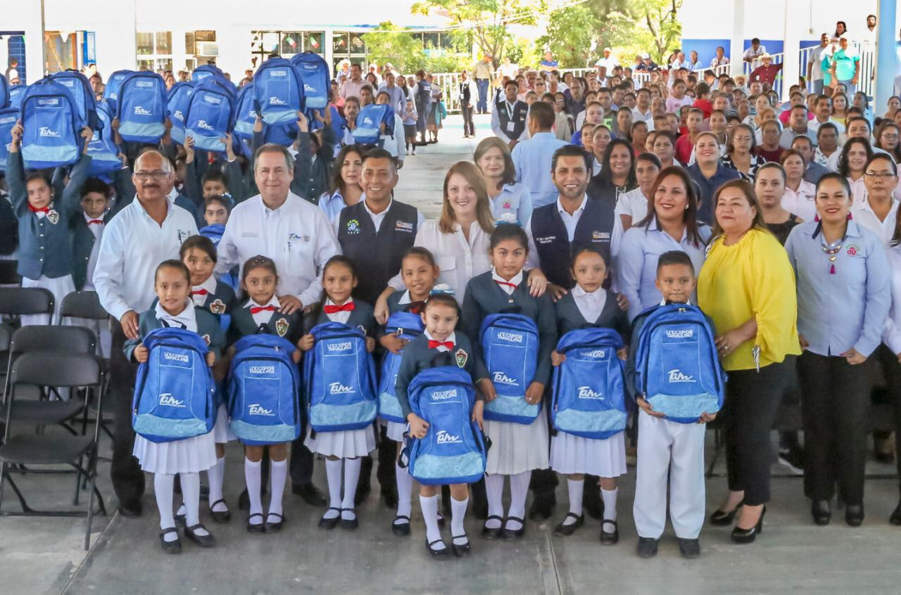 Equipa DIF Tamaulipas más desayunadores escolares y cocinas comunitarias