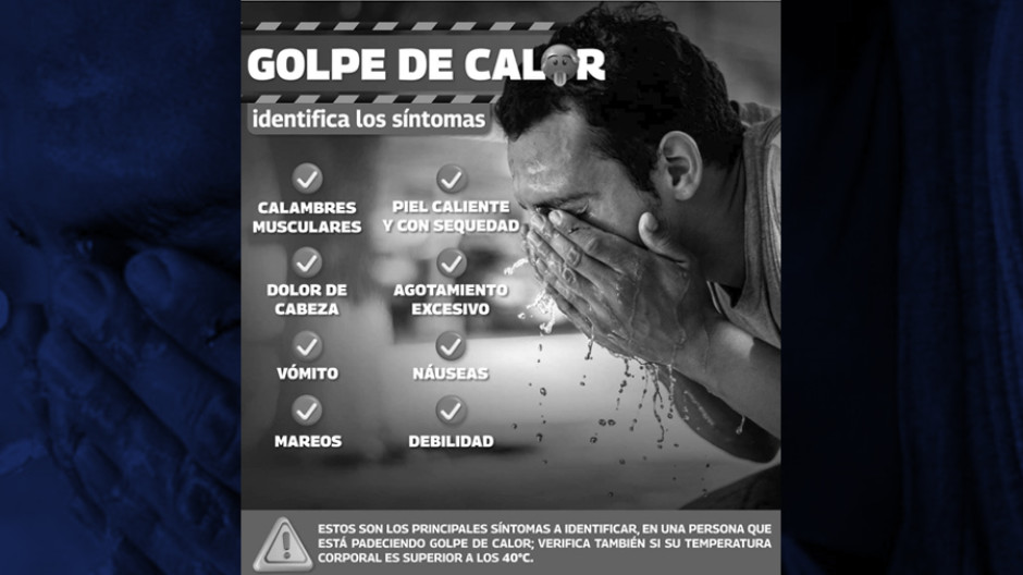 Golpe de calor: cómo reconocer los síntomas