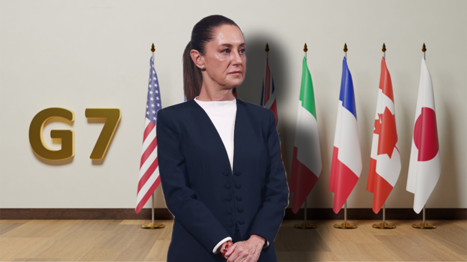 Sheinbaum propone Cumbre por el Bienestar Económico y defiende a migrantes mexicanos en el G7