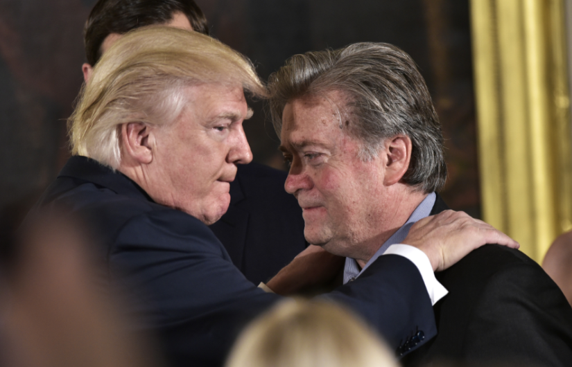 Bannon perdió la razón: Trump