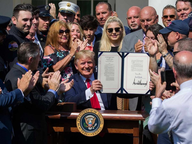 Trump extiende fondo para víctimas de 11S