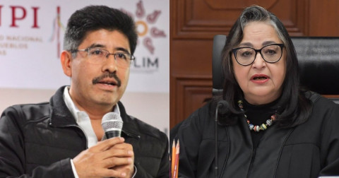 Presidenta de la SCJN se reúne con Hugo Aguilar, ministro presidente electo