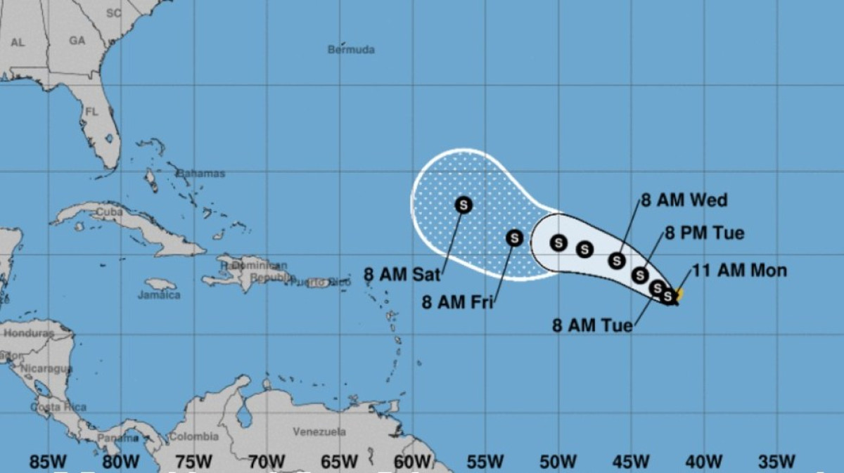 Alerta EU por la formación de la Tormenta Tropical Paulette