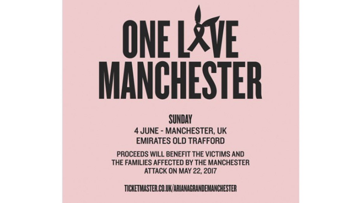 Ariana Grande reúne a artistas para show en Manchester