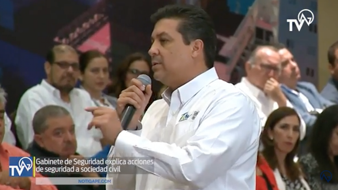 Explica Gobernador acciones de seguridad a sociedad civil