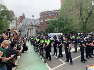 Nueva York se suma a las protestas en nombre de George Floyd 