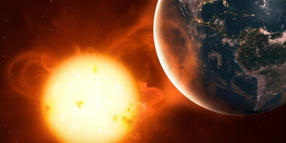La llamarada solar más poderosa en 7 años golpeará a la Tierra hoy 
