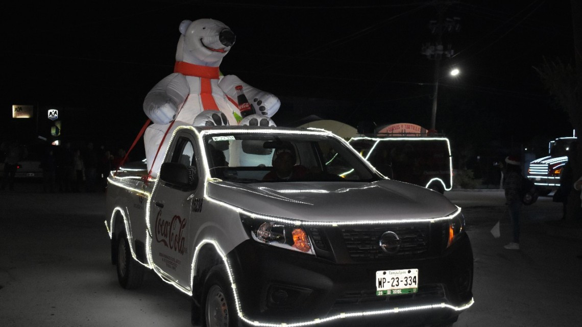 Espectacular “Desfile Navideño, Río Bravo 2018”
