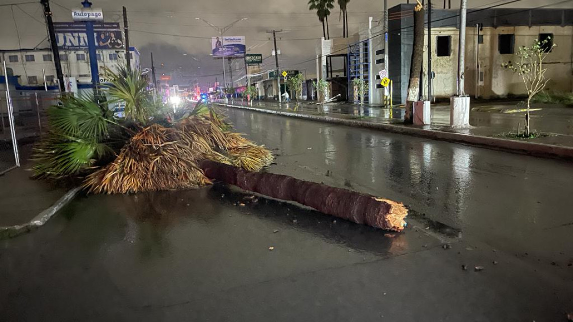 Acciones coordinadas y respuesta inmediata tras la fuerte tromba en Matamoros 