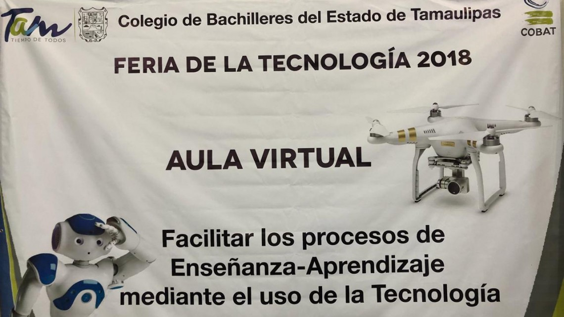 Inauguran la feria de la tecnología 2018 en Matamoros 